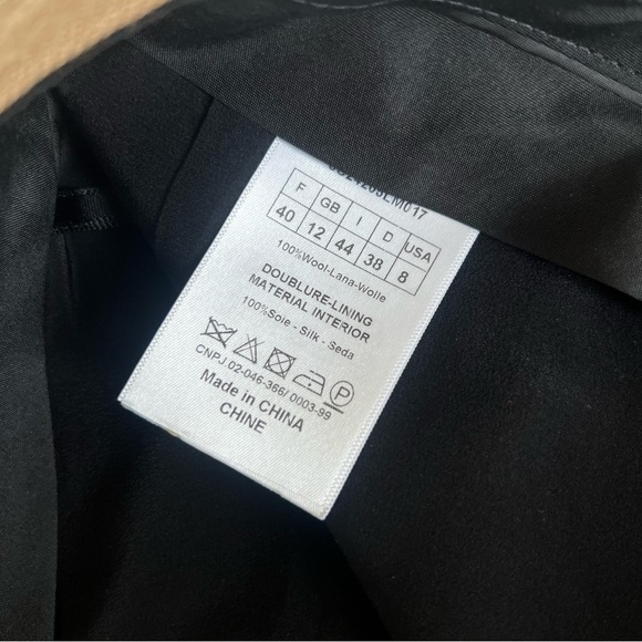 [CLEARANCE/Send Offers] Wool Mini Skort in Brown & Black Check Print - Picture 4 of 6